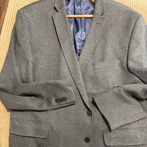 Men’s Dark Heather Grey Sports Coat 3XL